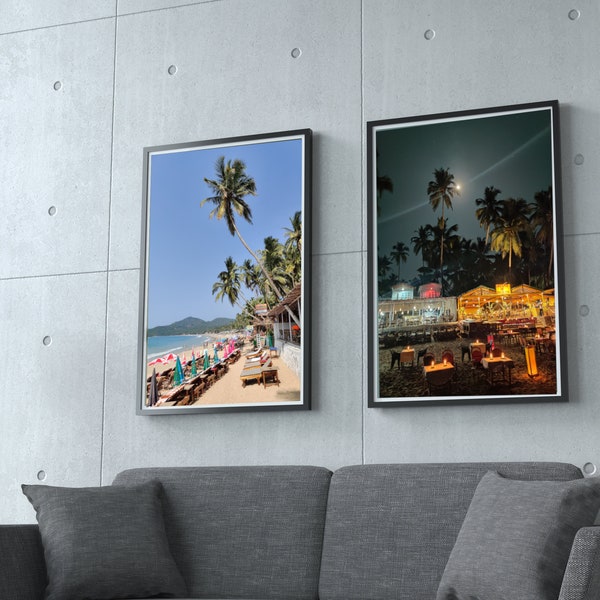 Goa India Landscape - Set of 2  Prints PRINTABLE WALL Art - GOA Photography Wall Art- Set of 2 Goa Posters Digital Download Travel Poster