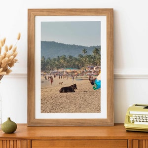 Goa India beach - PRINTABLE WALL Art Goa Poster Digital Download Travel