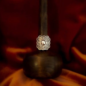 Custom Size Ring! The “Mariana” Ring!! Sterling Silver Stamped Ring! Mexican Spanish Taxco Vintage Flair!