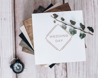 Engraved Wood Photo Box 5x7 with USB: Personalized Wedding Keepsake