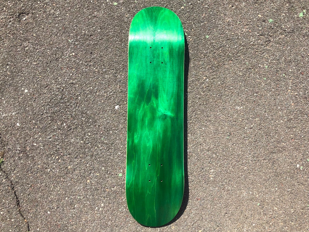 Green Skateboard Deck Choose Your Size Jessup or MOB Etsy