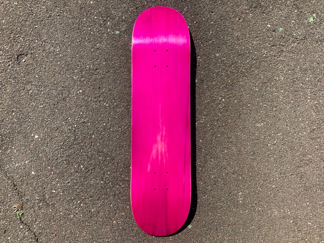 Pink Skateboard Deck Choose Your Size Jessup or MOB Etsy