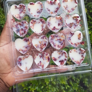Moisturizing Sheabutter Heart Bath Melts wholesale bath melts