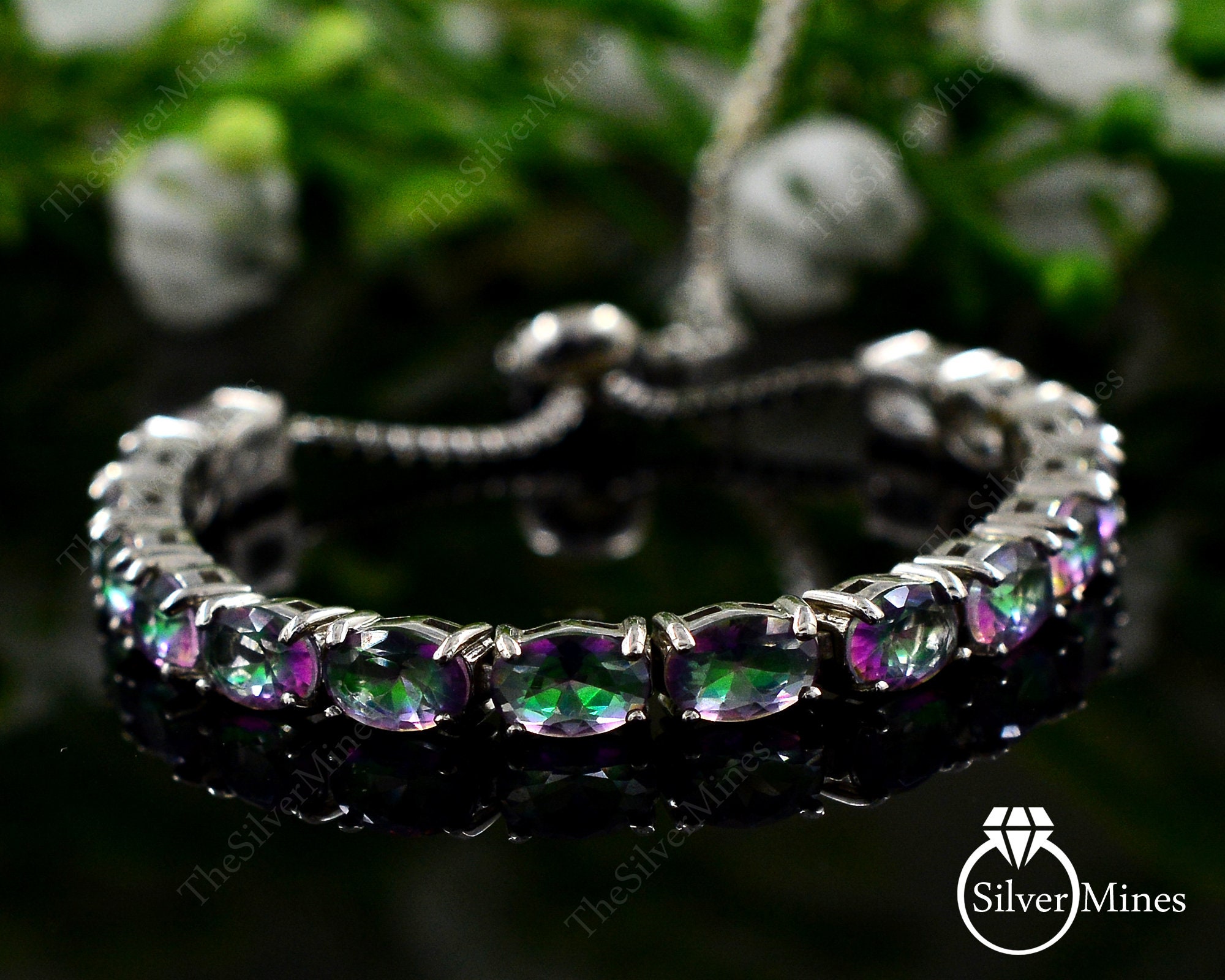 Mystic topaz bracelet deals
