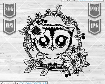 Download Owl Svg Etsy