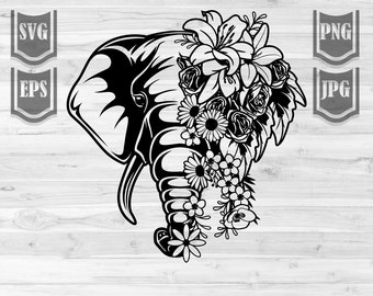 Download Elephant Svg Etsy 3D SVG Files Ideas | SVG, Paper Crafts, SVG File