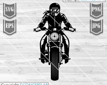 Download Biker Girl Svg Etsy