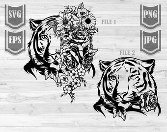 Mandala Tiger Svg Etsy