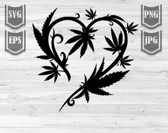 Download Cannabis Plant Svg Etsy