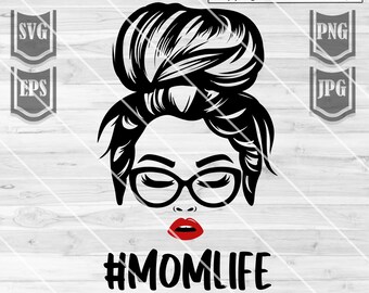 Free Free Messy Bun Mom Life Svg Free 689 SVG PNG EPS DXF File