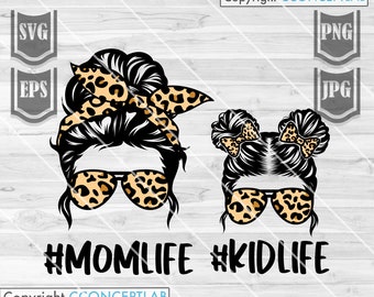 Download Mom Life Skull Etsy