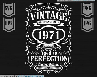 Download 1970 Aged Perfection Etsy