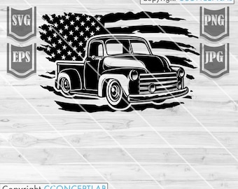 Download Old Truck Svg Etsy