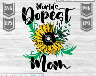 Download Worlds Dopest Mom Etsy