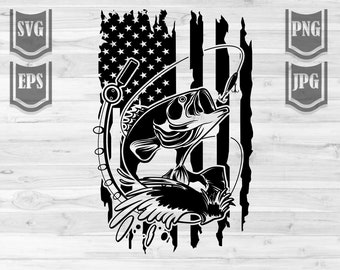 Download Bass Flag Svg Etsy