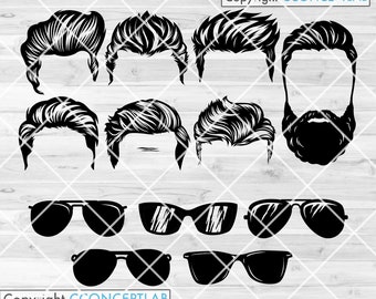 Download Hairstyle Men Svg Etsy