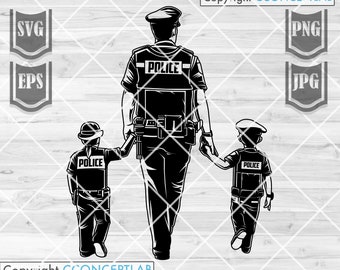 Download Police Son Svg Etsy