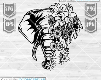 Download Elephant Svg Etsy