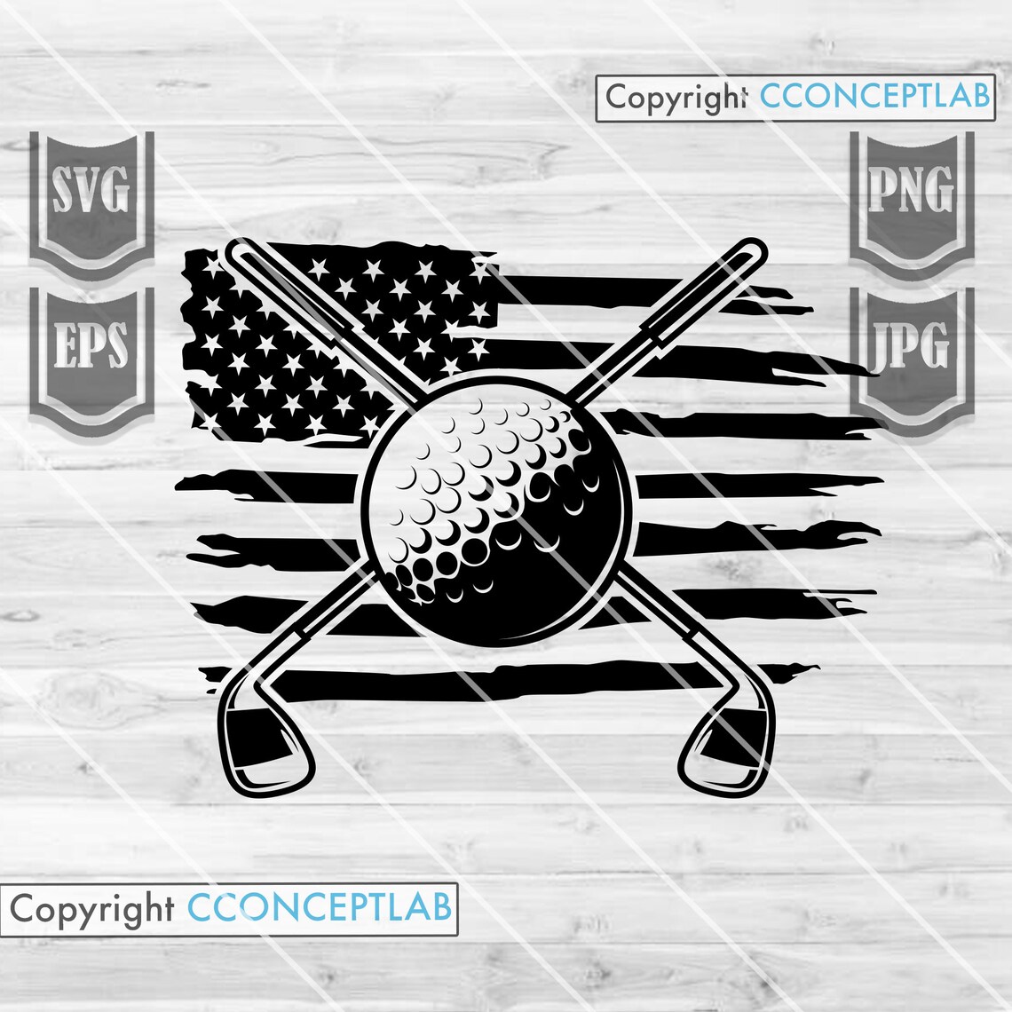 US Golf Club Svg File US Golf Svg Golf Clipart Golf - Etsy