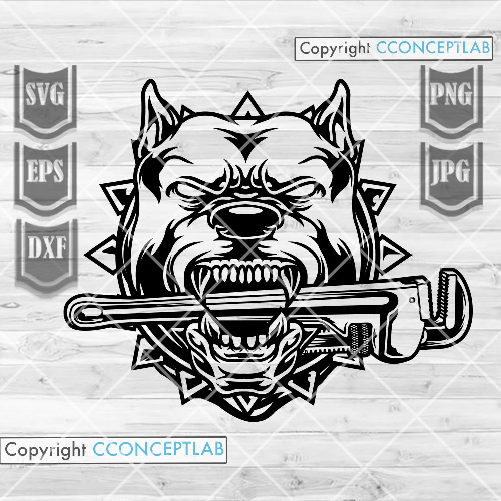 Pit Bull Logo Design - Etsy