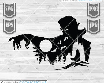 Dracula-svg | Dracula-snijbestanden | Dracula-png | Vampier-svg | Horrorscène-svg | Horror-svg | Vampier-png | Vampier-clipart | Halloween-svg