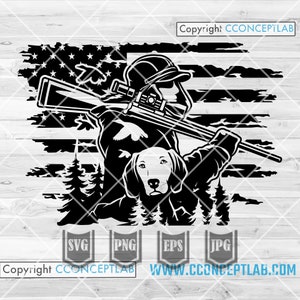 US Ente Jagd svg | Duck Hunter Clipart | Geweih Cutfile | Wasservögel Shirt png | Outdoor Szene dxf | Camping Schablone | Labrador Jagd Leben