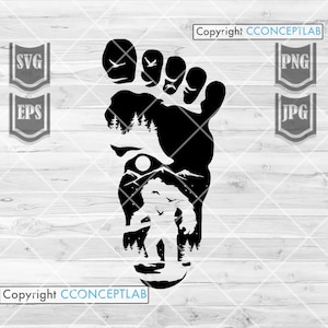 Big Foot svg | Big Foot Clipart | Adventure svg | Camp Life svg | Hide and Seek svg | Big Foot Cutfile | Hide Champion svg | Outdoor svg