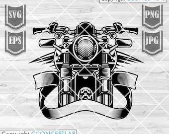 Biker Svg Files || Biker Monogram || Biker Club Svg || Motor Biker svg || Motorcycle svg ||  Big Bike svg || Biker Png || Biker Cut Files