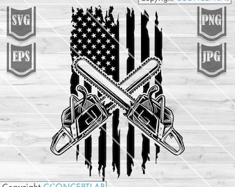 US Logging Chainsaw svg || US Lumberjack Svg || US Woodcutter svg || Logging svg || Logging Shirt || Chainsaw Cut Files || Us Logging Shirt
