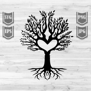 Arbre généalogique svg | Love Clipart | Chemises FamLife png | Fam Portrait Cutfile | Idée cadeau de femme, mari, fils, fille | Branches de la vie