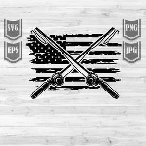US Fishing svg | Vishengel Clipart | Angler Cut Bestand | Stencil | Fishing Day Toernooi Shirt png | Sportvissen dxf | Visser