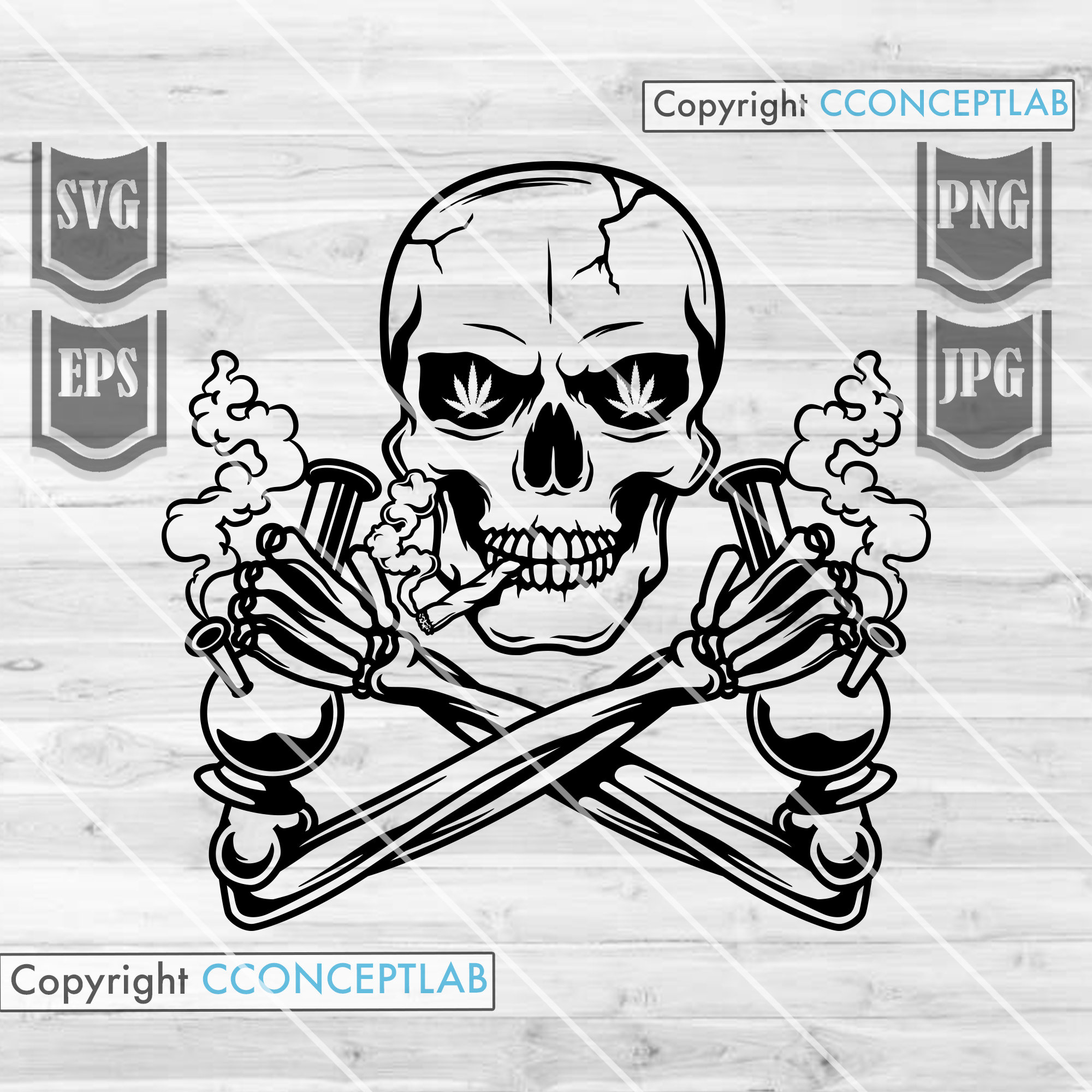 420 Skull - Etsy
