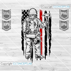 Patriotic US Firefighter Svg File || Fireman Svg || Firefighter Svg || US Firefighter Shirt || US Firefighter svg