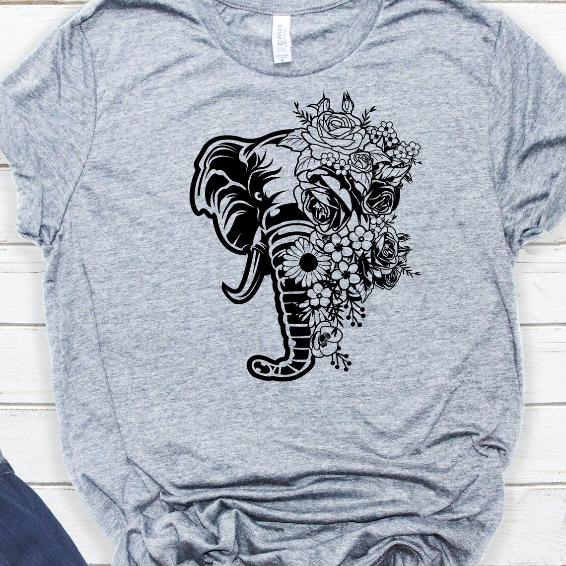 Free Free 133 Floral Elephant Svg SVG PNG EPS DXF File