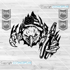 US Eagle Electrician Svg File || Electrician Svg || Electrical Svg || US Electrical Svg || Electrician Shirt || Electrician Cut Files