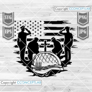 US Veteran Memorial svg | Soldier Dad Gift Idea | Military Cut File | Patriotic Army Shirt png | 4th of July Stencil | Air Force Marine Navy