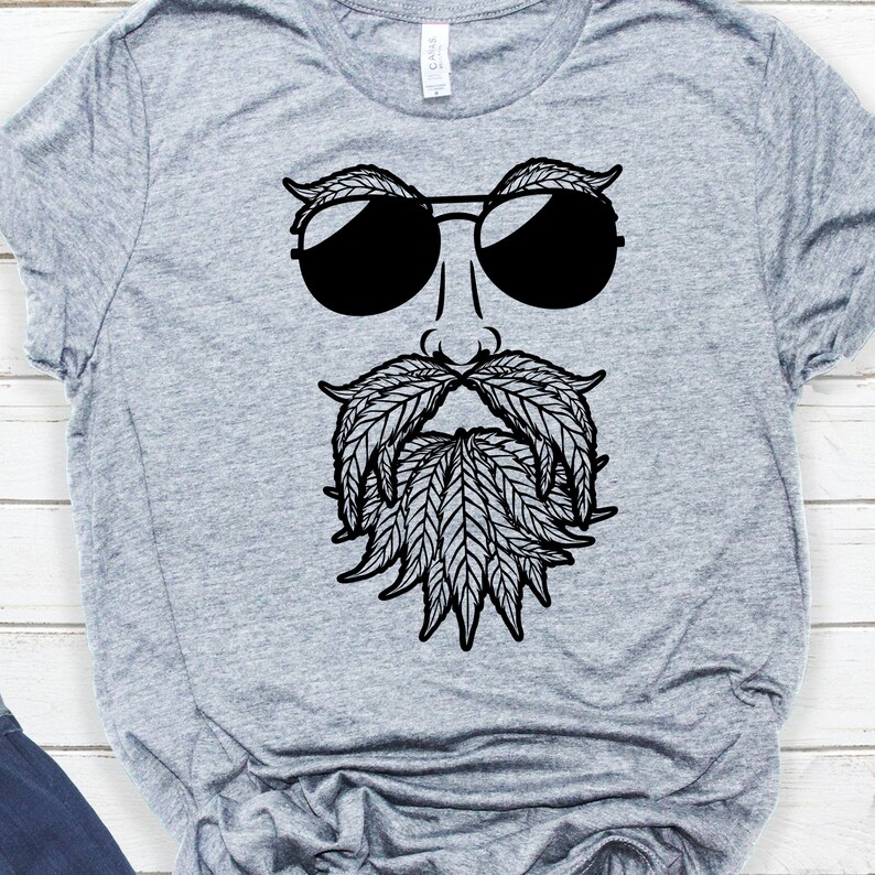 Download Beardman Cannabis Svg File Cannabis Beard svg Worlds | Etsy