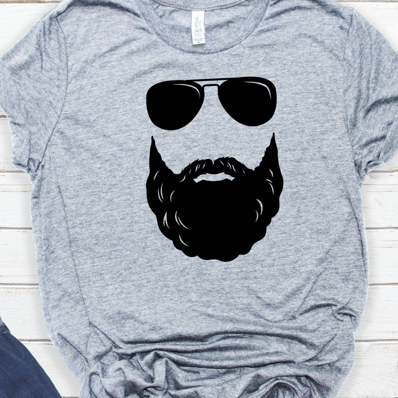 Download Beard man with Shades Svg File Beard Dad svg Beard Svg | Etsy