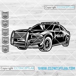 Police Car svg | NYPD Shirt png | Policeman Service Cutfile | Policewoman Vehicle dxf | EMS Clipart | First Responder jpeg | Dispatcher png
