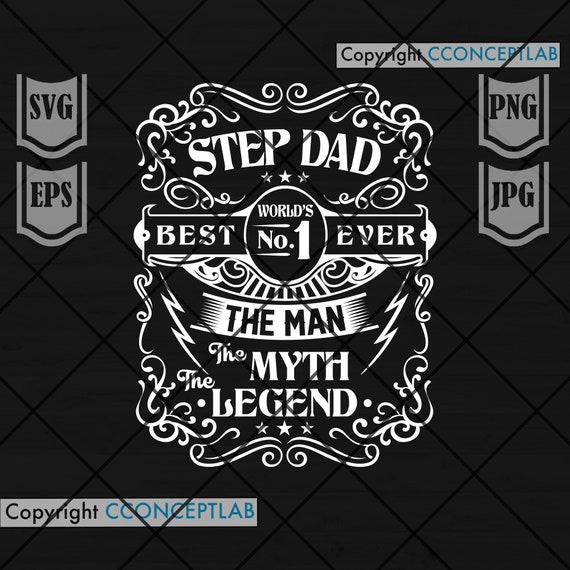 Best Step Dad Shirt Fathers Day Gift Daughter Son Dad Ever Best Step Dad Shirt Fathers Day Gift Daughter Son Dad Ever