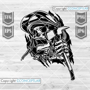 FireFighter Skull svg | FireFighter svg | FireFighter Papa svg | Pompier svg | FireFighter png | Premier intervenant svg | Rescue svg | Crâne svg
