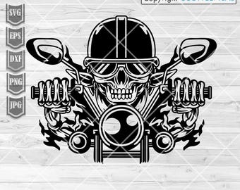 Biker svg | Biker Skull svg | Motorbike svg | Rider Dad svg | Motorcycle Ride Clipart | Big Bike Rally Shirt png | Motor Racer svg| Race png
