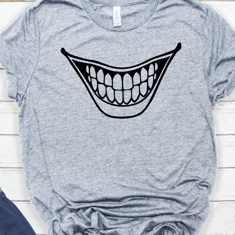 Download Happy Smile Svg File Clown Smile clipart Joker Smile Svg ...