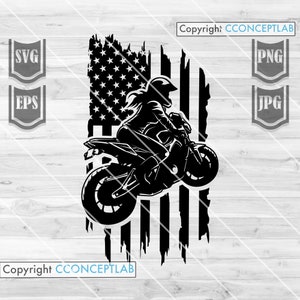 Amerikaanse sport Biker Girl SVG | Ruiter Mom Cutfile | Vrouw Biker Clipart | Motor dame stencil | Grote fietsrally dxf | Motorrit Shirt png