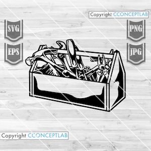 Carpenter Tool Box Svg || Tools svg || Repair Svg || Carpenter Svg || Tool Repair Svg  || Tools Cutfiles || Carpenter Tool Cut Files