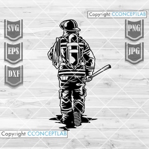 消防士 svg | 消防士のお父さんのクリップアート | 赤い細い線のカットファイル | 救急隊員のステンシル | 消防士 png | 911 緊急救助 dxf jpg
