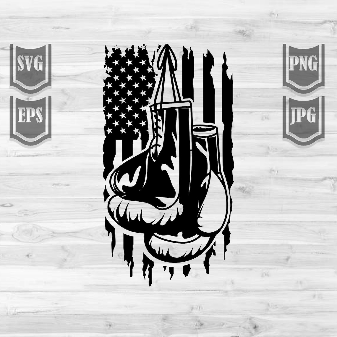 US Boxing Gloves Svg Files Boxing Gloves Clipart Etsy