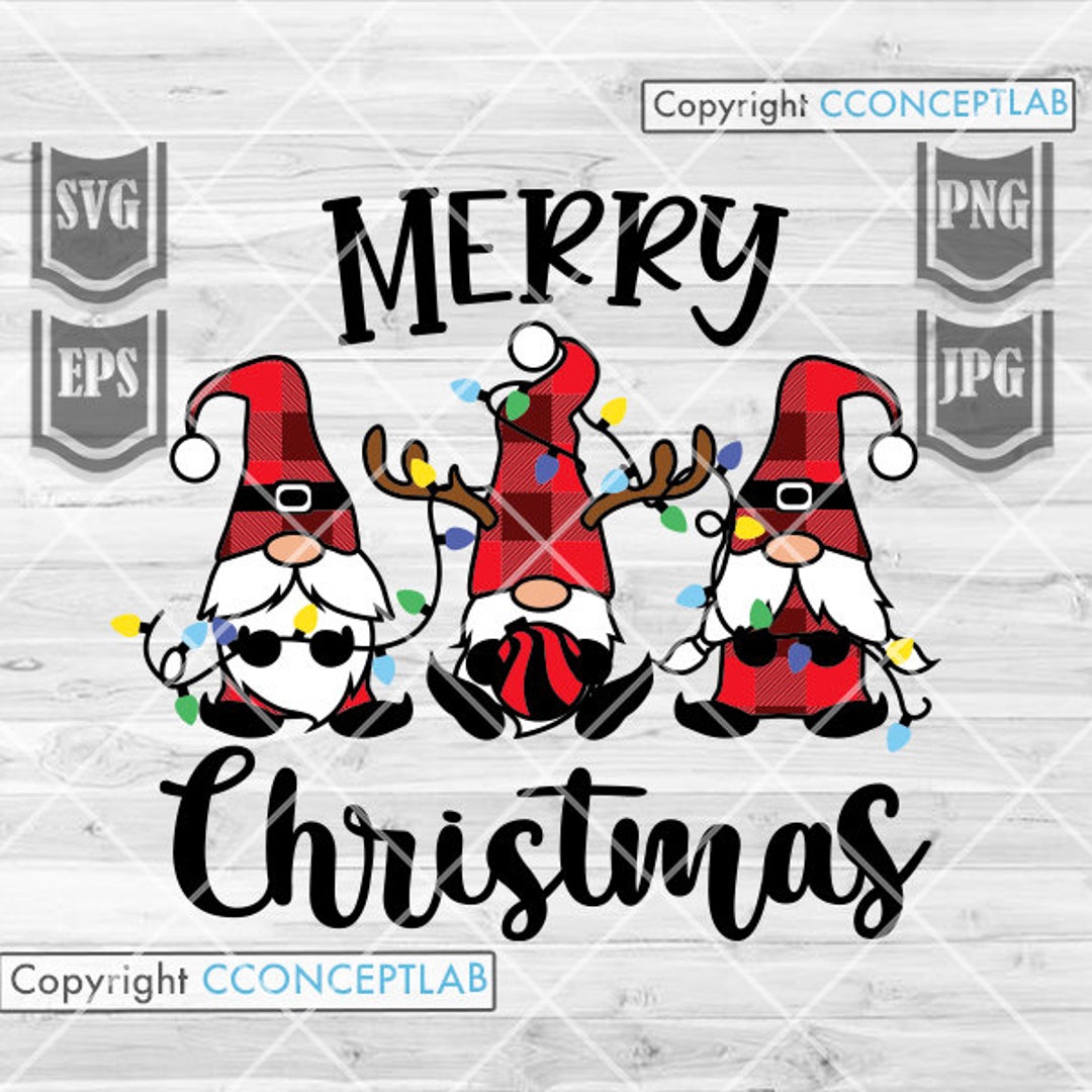 Merry Christmas Gnomes Svg Christmas Svg Christmas Gnomes Png Gnomes ...