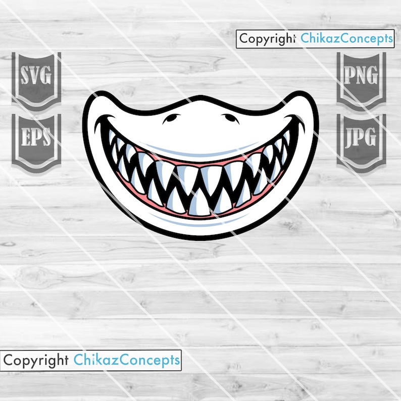 Free Free Shark Mouth Svg 585 SVG PNG EPS DXF File