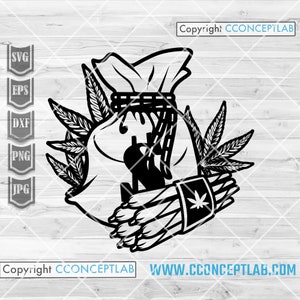 マネーバッグ ウィードジョイント svg | ローリングブラントバンドルクリップアート | リッチで有名なシャツ png | 喫煙ウィード dxf | 大麻カットファイル | マリファナ 420